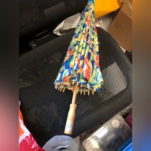 🐲🌴Anna B One of a Kind Chinese Tropical Umbrella-634 $25 or $20 w/offer